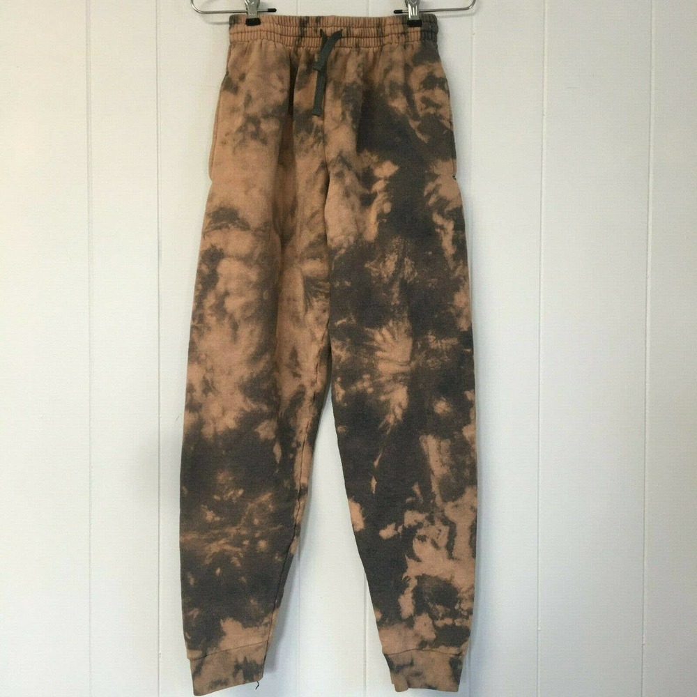 Custom Bleach Dyed Jogger Loungewear Sweatpants - Picture 2 of 10